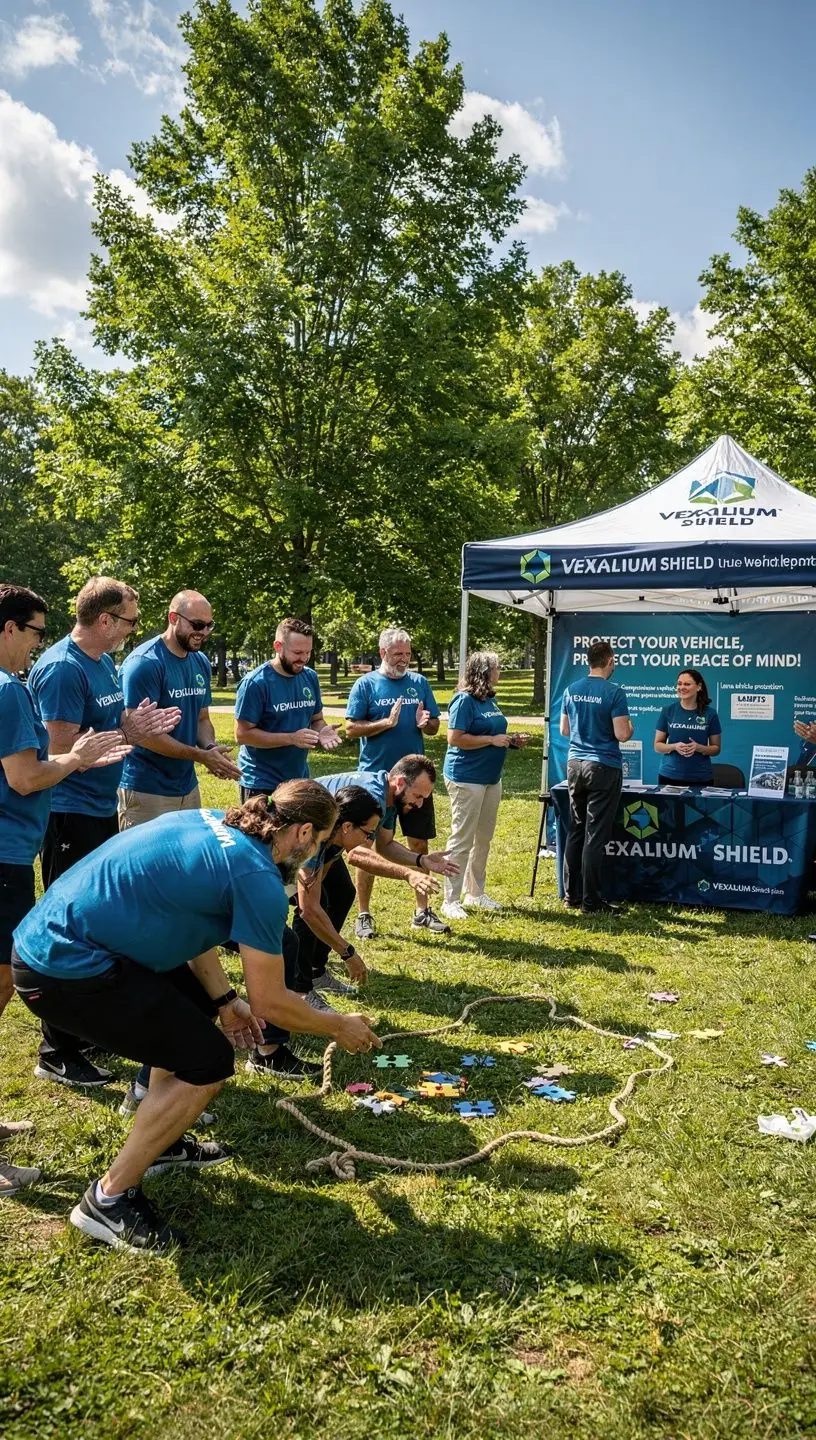 Ilustracja przedstawiająca różne plany ubezpieczeniowe dla pojazdów.