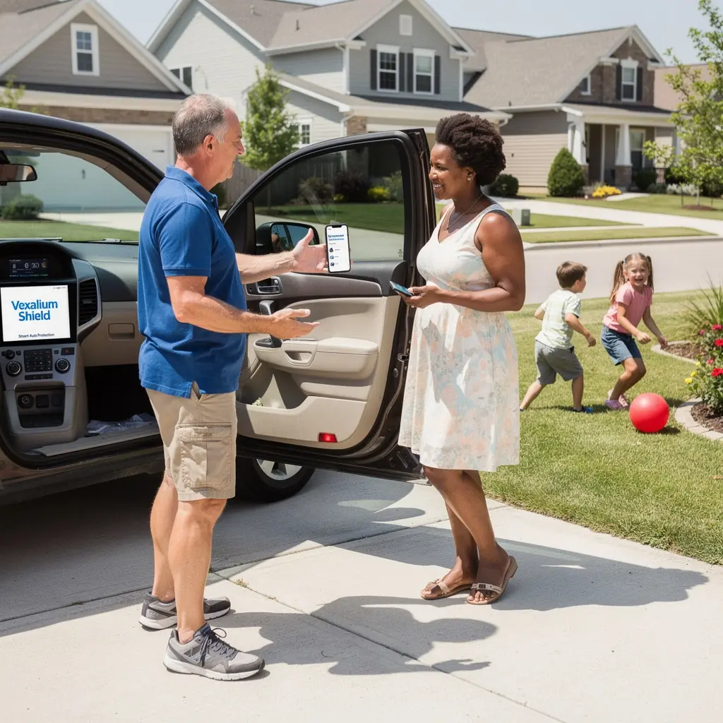 Grafika pokazująca różne plany ubezpieczeniowe dla samochodów w Stanach Zjednoczonych.