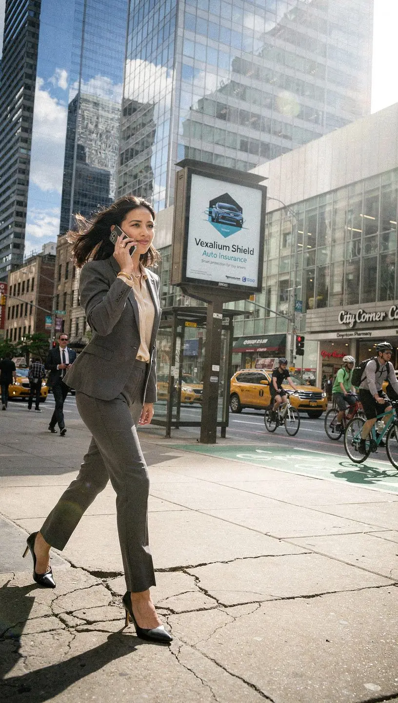 Kierowca korzystający z pomocy drogowej, pokazujący wsparcie oferowane przez plany ubezpieczeniowe.