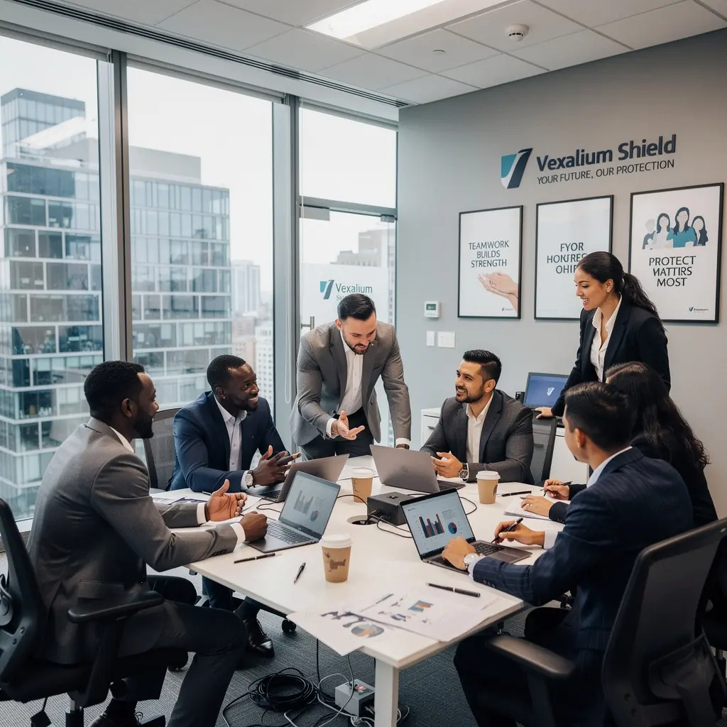 Grafika przedstawiająca różne plany ubezpieczenia samochodu, z naciskiem na kompleksową ochronę.